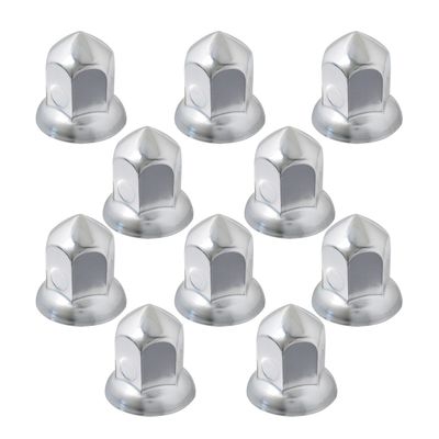 GG Grand General 10273SP 33 mm X 2-1/8 Inches H Chrome Steel Cone Push-On Nut Cover with Flange