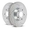 PowerStop Drilled & Slotted Brake Rotor Rear for Mini Cooper EBR1056XPR view 1