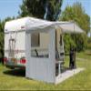 Eurotrail ETCT0024.240 Side Wall for Combi Caravan Awning Without Window view 1