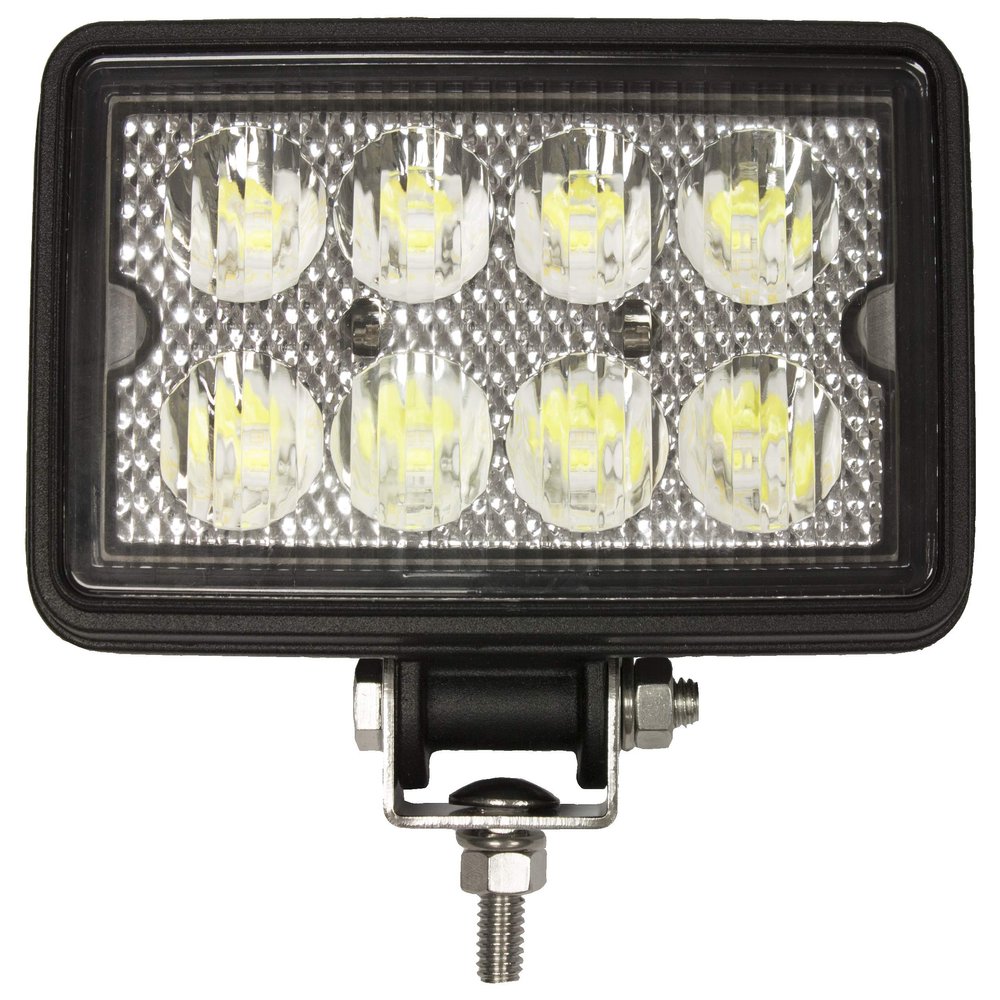 Peterson Manufacturing 903-MV LED Work Light (Rectangle Ped Mount 2000 Lumen 3"X5" Mv), 1 Pack