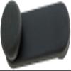 Dorman 704MX Window Crank Handle Compatible with Select Chevrolet/Volkswagen Models, Textured Black view 1