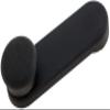 Dorman 704MX Window Crank Handle Compatible with Select Chevrolet/Volkswagen Models, Textured Black view 3
