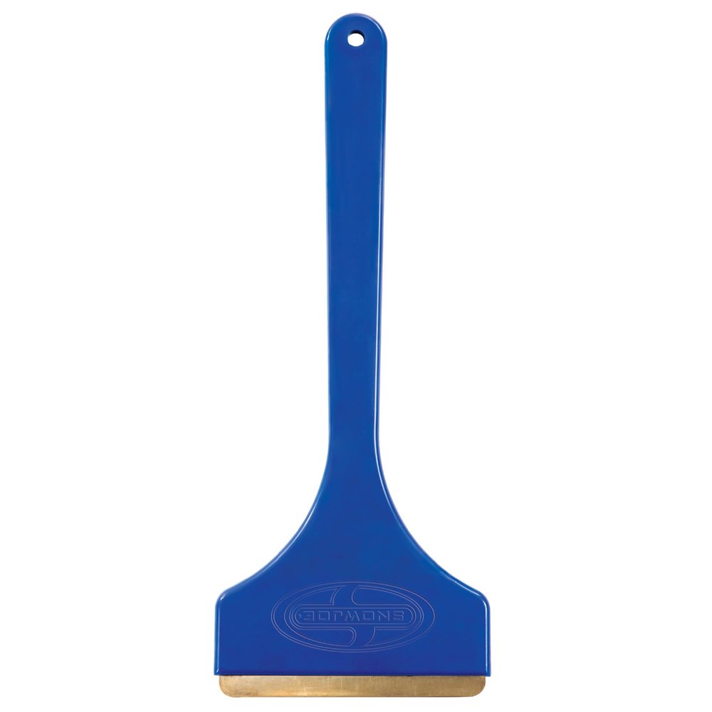 Snow Joe SJEG01 Edge Ice Scraper, Rust-Resistant Frost Remover for Car Windshield, Long Handle for Quick Ice Removal