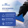 Snow Joe SJEG01 Edge Ice Scraper, Rust-Resistant Frost Remover for Car Windshield, Long Handle for Quick Ice Removal view 2