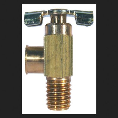 JMF Drain Cock with Hose Bibb 3/8" Steel Bulk 30 Psi
