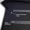 Sierra Auto Tops Convertible Top Replacement for SAAB 9-3 1998-2003, TwillFast II Canvas, Black view 4