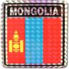 Flagline Mongolia - 3" x 4" Reflective Decal view 1
