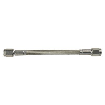 Fragola -4AN PFTE Black Hose Assembly Straight x Straight 14in