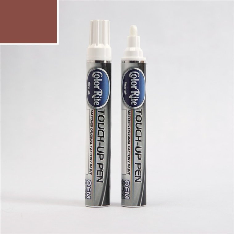 ColorRite Pen for Fiat All Automotive Touch-up Paint - Rosso Ribes 182/A - Color+Clearcoat Package
