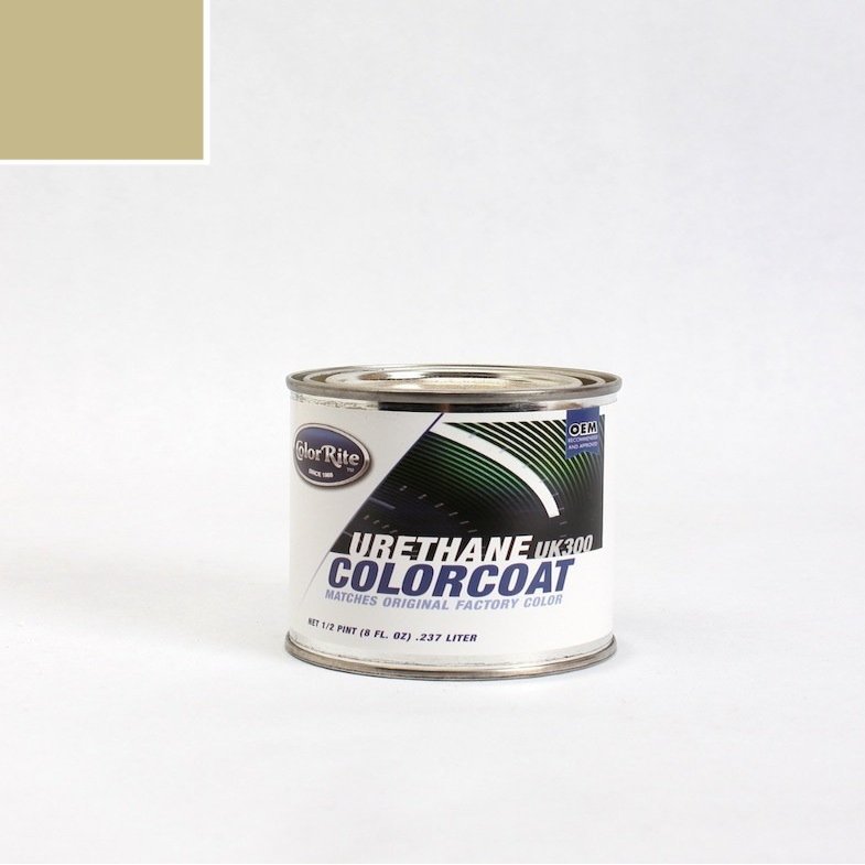 ColorRite Half-Pint for Chevrolet Spectrum Automotive Touch-up Paint - Light Chestnut Metallic Clearcoat 58/8957/2181-P1 - Color-Only Package
