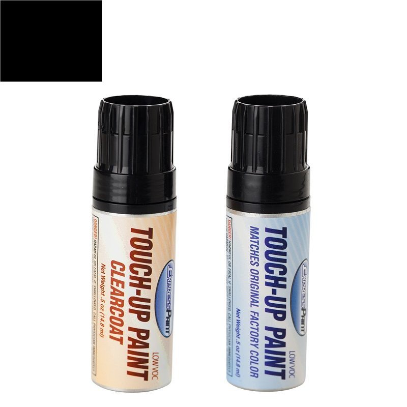 ColorRite Two-Ounce Bottle for Mazda RX-8 Automotive Touch-up Paint - Brilliant Black A3F - All-Inclusive Package