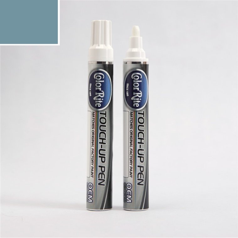 ColorRite Pen for Porsche 928 Automotive Touch-up Paint - Slate Blue Metallic Clearcoat L661 - Value Package