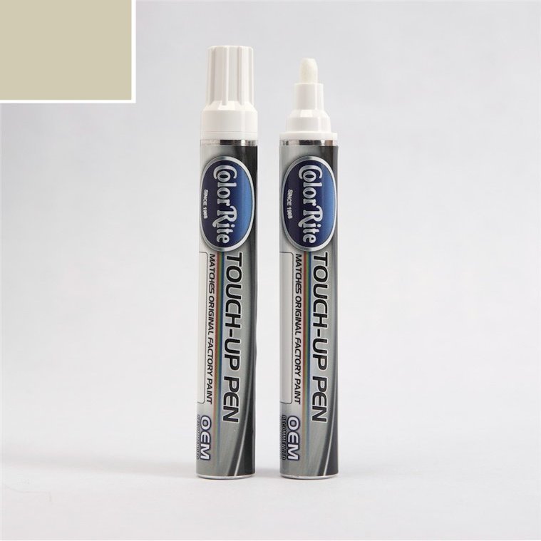 ColorRite Pen for Dodge Caravan Automotive Touch-up Paint - Linen Gold Pearl Metallic Clearcoat CYG/PYG - Color+Clearcoat Package