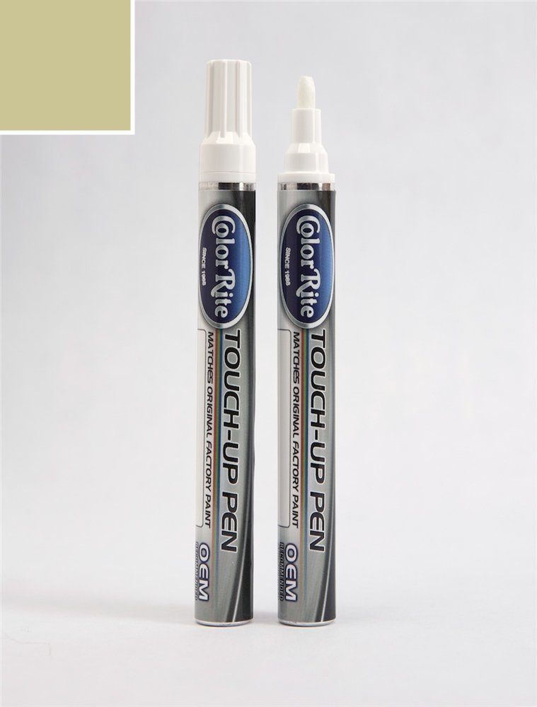 ColorRite Pen for Mercedes-Benz SL Automotive Touch-up Paint - Desert Silver Metallic Clearcoat 693/1693 - Value Package