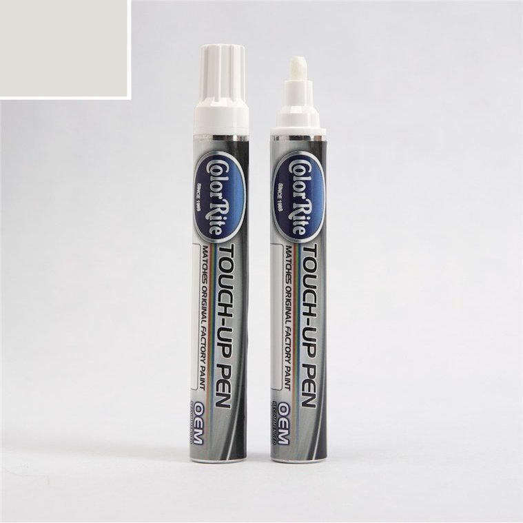 ColorRite Pen for Audi A3 Automotive Touch-up Paint - Ice Silver Metallic Clearcoat LX7W/P5 - All-Inclusive Package