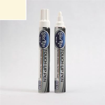 ColorRite Pen for Chevrolet All Automotive Touch-up Paint - Cameo White 11 (1975) - Color+Clearcoat Package