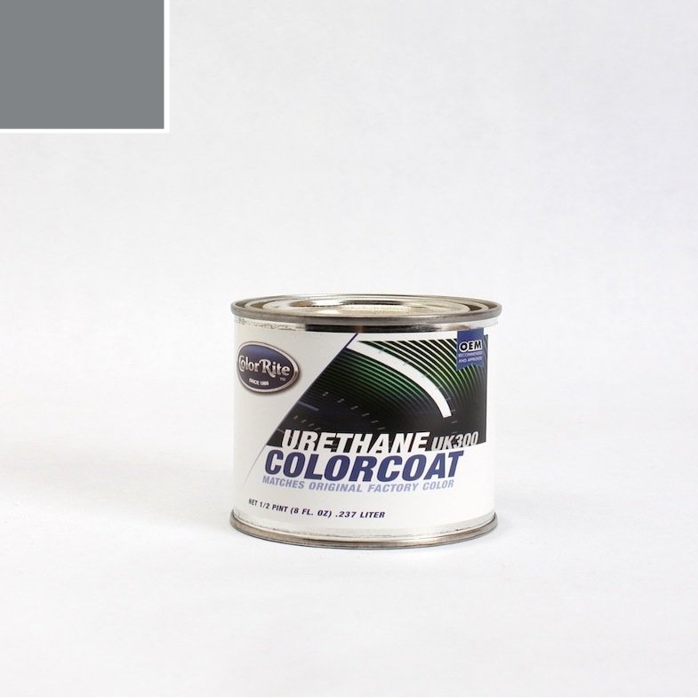 ColorRite Half-Pint for Chevrolet Truck Automotive Touch-up Paint - Medium Argent Metallic (bumper) WA6247 - Color-Only Package