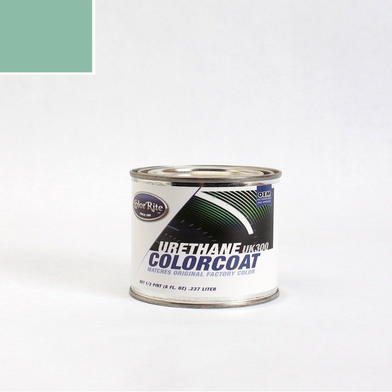 ColorRite Half-Pint for Dodge Truck Automotive Touch-up Paint - Medium Green 5715 (1969) - Color-Only Package