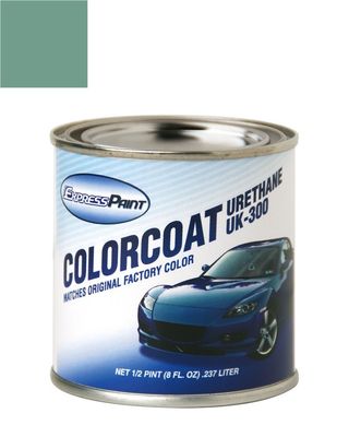 ColorRite Half-Pint for Volkswagen Passat Automotive Touch-up Paint - Elegant Green Metallic Clearcoat LB6N/N7 - Color-Only Package