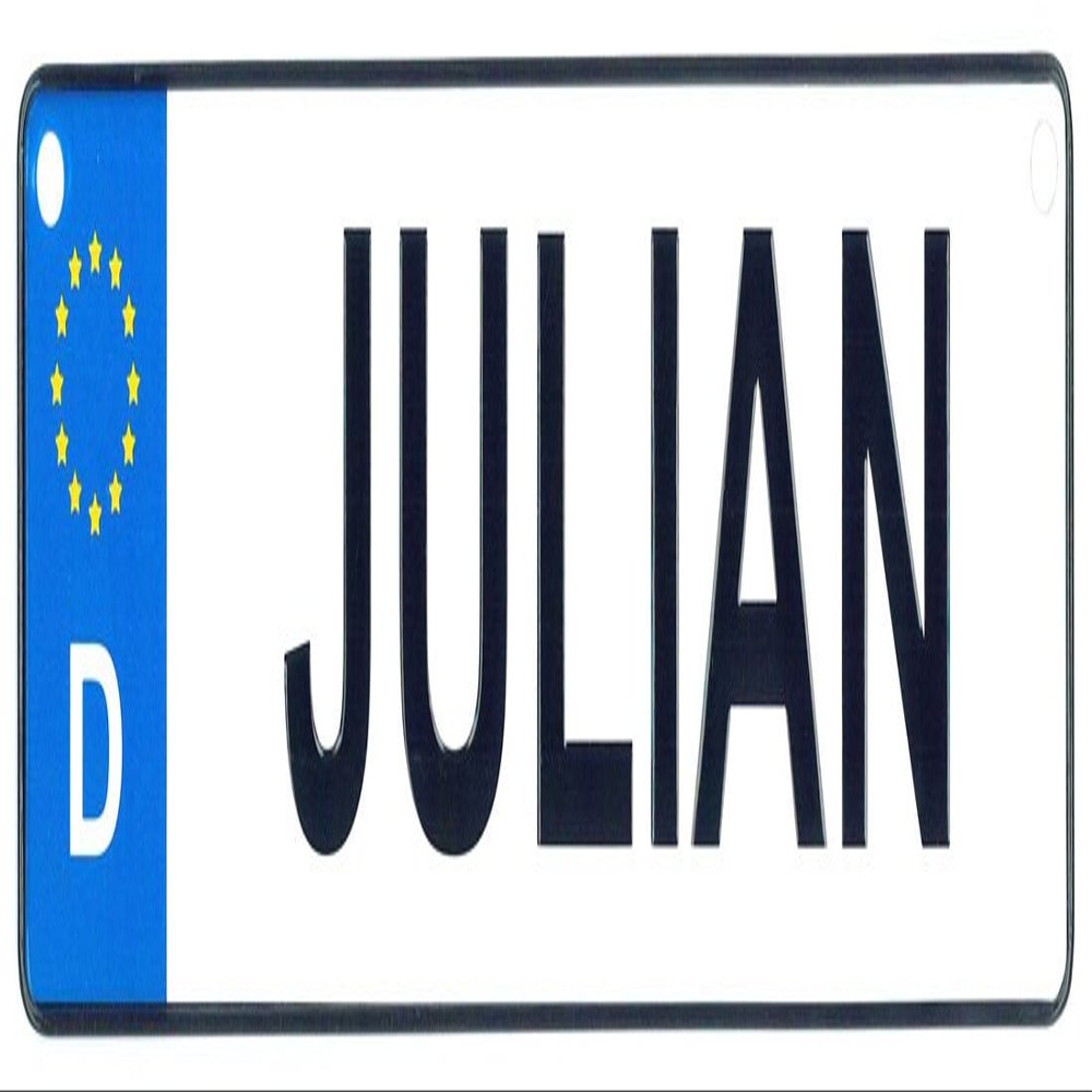 Flagline Julian - 10.5" x 2.75" European License Plate (Germany)
