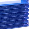 Auto Dynasty Universal Automotive Blue Aluminum 7-Row Engine & Transmission Oil Cooler view 3