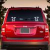 2 Pitbull PIT Bull White Vinyl Decal Stickers for CAR Truck SUV Dog JDM 4x4 MMA Laptop view 2
