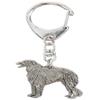 Borzoi Made in U.K Artistic Style Dog Key Ring Collection view 1