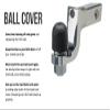 Fastway 82-00-3216 2-5/16" Ball Cover with Tether view 3