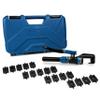 TEMCo TH0006 Hydraulic Electrical Cable Lug/Terminal Crimper Kit with 18 Die Sets 12 AWG - 00 (2/0) (5 US TON) view 1