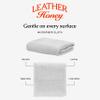 Leather Honey Lint-Free Application Cloth: Microfiber Cloth for Use with Leather Conditioner and Cleaner. Made in The USA Since 1968 view 2