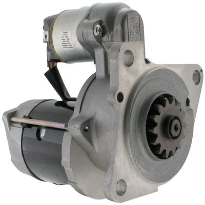 New Starter Compatible with Mitsubishi Ind Engines 4D30T 1981-1991, Caterpillar Ind Applications Excavators E110, E70, E70B Replaces M3T57575 ME019911 859353 085-9353 0859353 243-25209 M003T57575
