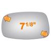 Burco 2293 Side View Mirror Mazda B2300 1994-1997 Driver view 4