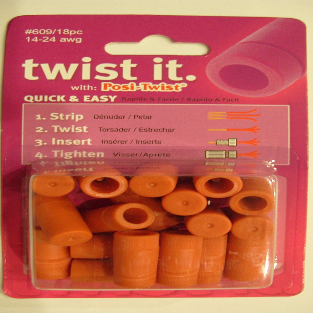 Posi-Twist Wire Connectors 14-24 gauge