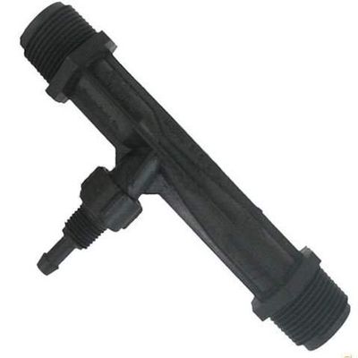 Mazzei (784-PVDF) Gas/Liquid Injector - Kynar Black 3/4" MNPT