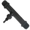 Mazzei (784-PVDF) Gas/Liquid Injector - Kynar Black 3/4" MNPT view 1