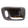 PT Auto Warehouse HO-2580MG-FR - Inside Interior Inner Door Handle, Gray Housing with Chrome Lever - 4-Door Sedan, with Power Lock Hole, Passenger Side Front view 1