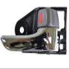 PT Auto Warehouse TO-2248MG-RH - Inside Interior Inner Door Handle, Gray Knob with Chrome Lever - Passenger Side view 1