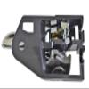PT Auto Warehouse TO-2248MG-RH - Inside Interior Inner Door Handle, Gray Knob with Chrome Lever - Passenger Side view 2