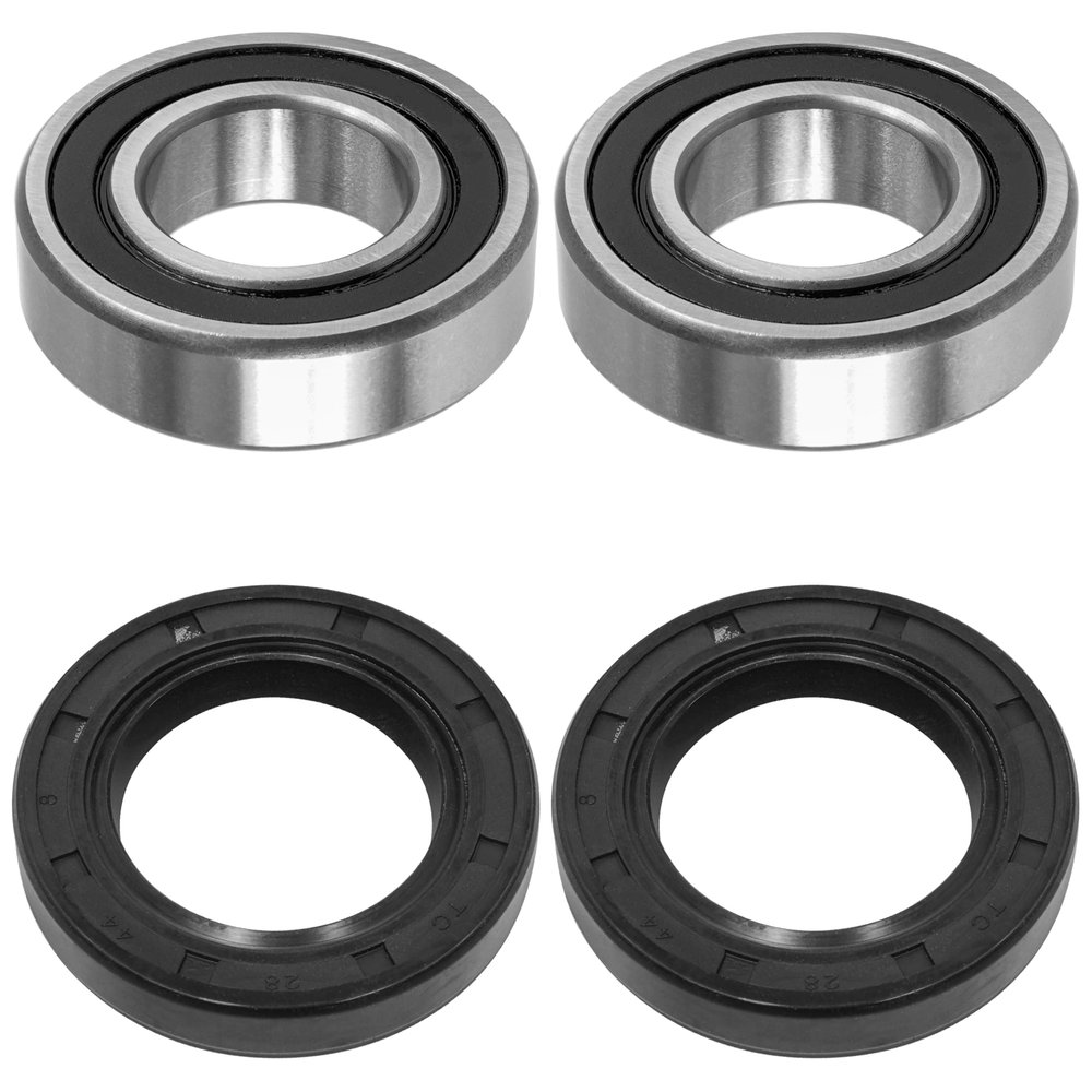 Caltric Front Wheel Ball Bearings & Seals Kit Compatible with Yamaha Xv1900 Stratoliner 1900 2006 07 09