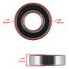 Caltric Rear Wheel Ball Bearings & Seal Kit Compatible with Yamaha Bear Tracker 250 Yfm250 2Wd 1999 2000 view 2