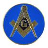 Masonic Round Car Badges view 1