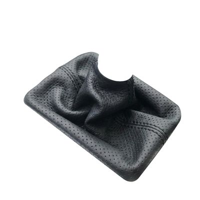 RedlineGoods Shift Boot Compatible with Nissan 720 1983-86. Tailor Made - not Universal. Genuine top-Grade Italian Black Perforated Leather with Black Thread