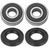 Caltric Front Wheel Ball Bearings & Seals Kit Compatible with Honda Atc200Es Atc200M Atc200S Atc200X view 1