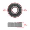 Caltric Front Wheel Ball Bearings & Seals Kit Compatible with Honda Atc200Es Atc200M Atc200S Atc200X view 2