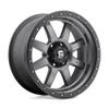 Fuel 1PC D552 TROPHY 20x9, Bolt Pattern: 6x135/, Offset: 1, MATTE GUN METAL BLACK BEAD RING, set of 1 view 1