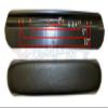 Black Full Length Universal Urethane Armrest - Pair by Wheelchairparts.net view 2