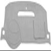 Seat Covers Unlimited Dash Cover Chevy Corvette, 1994-1996, Silver view 1