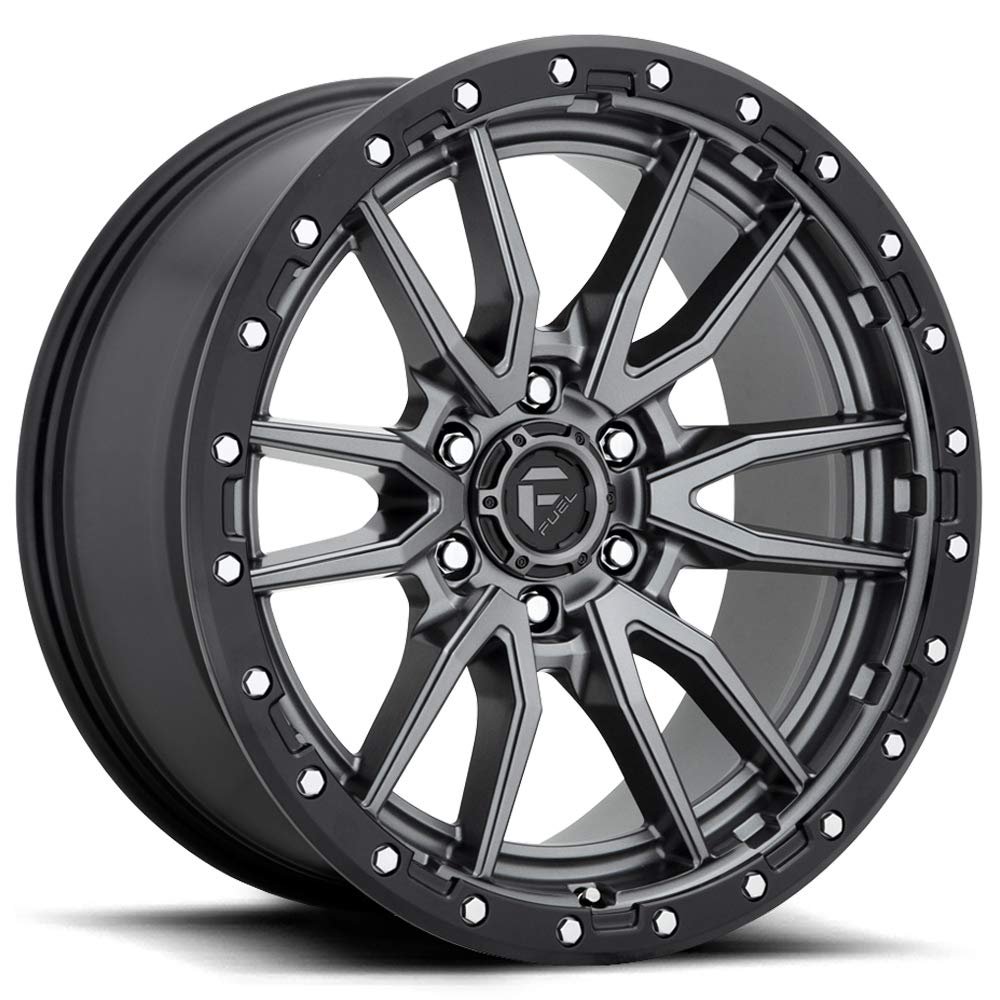 Fuel 1PC D680 20X10 6X5.5 MT-GNMTL-BBR -18MM - D68020008447