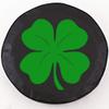 Holland Bar Stool TCH14LfClvBK-37 x 12.5 4-Leaf Clover Tire Cover view 1