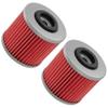 Caltric 2 Pack Oil Filter Compatible with Mz Mastiff 660 Baghira 660 1998-2000 view 1
